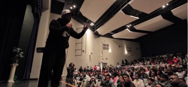 The only kids that disrespect me are black kids, Eric Thomas