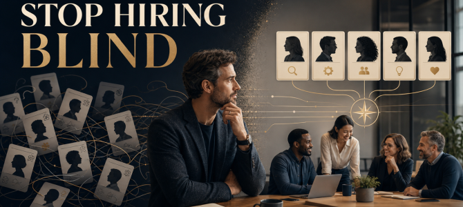 Stop Hiring Blind: The Hidden Cost of Putting Good People in the Wrong Seats Stop Hiring Blind: The Hidden Cost of Putting Good People in the Wrong Seats