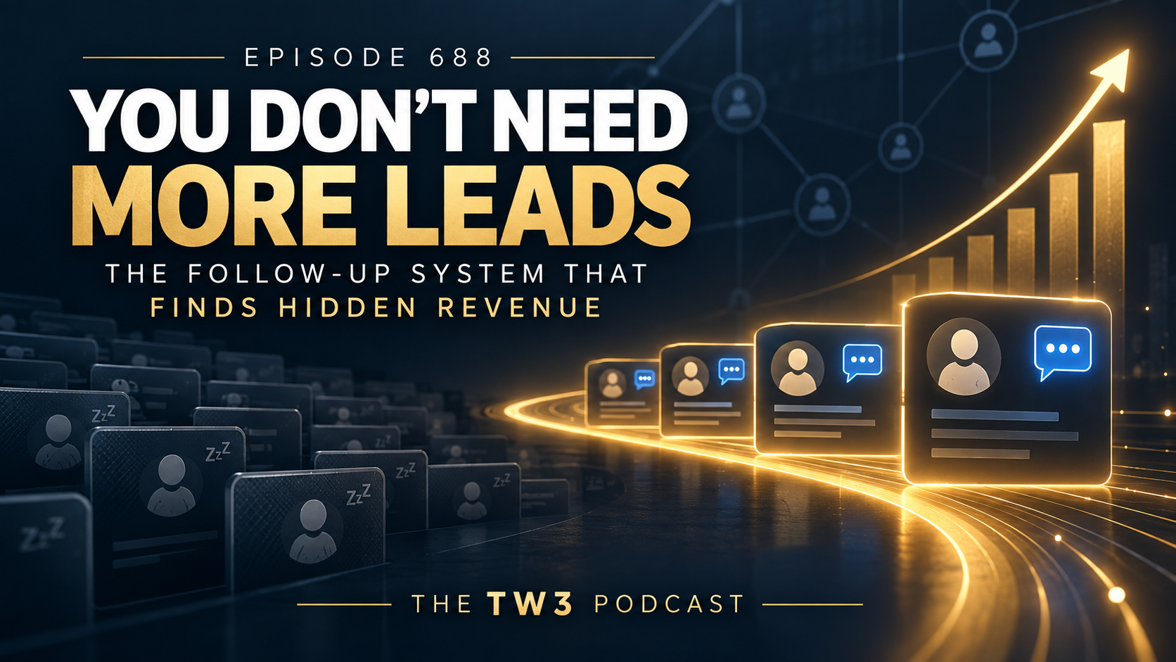 TW3 Podcast episode 688: You Don’t Need More Leads